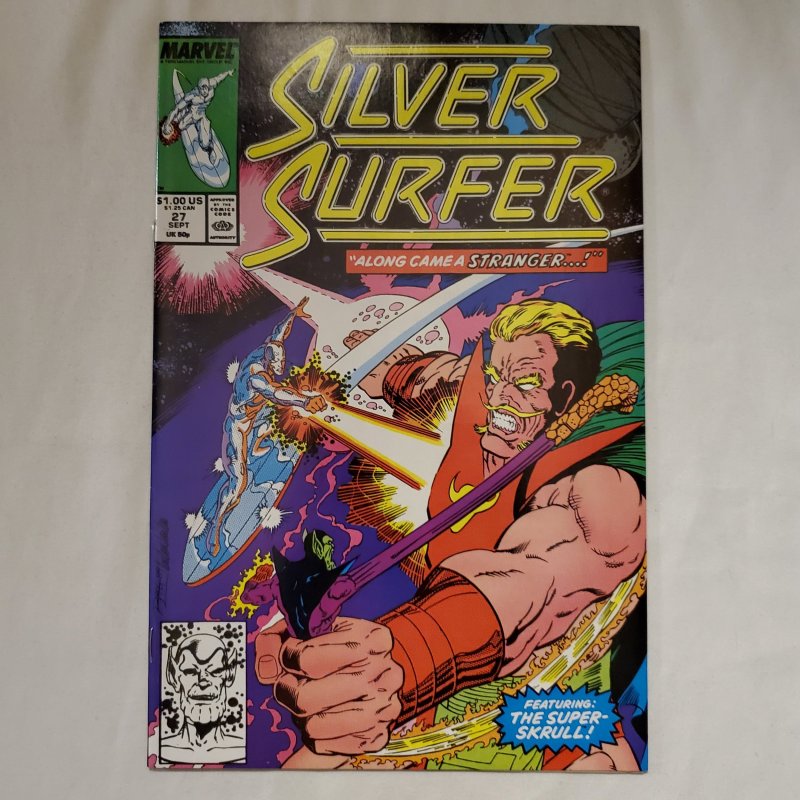 Silver Surfer 27 Near Mint- Art by Tom Christopher