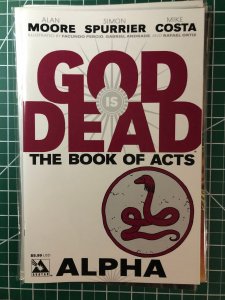 God Is Dead # 16, 17,  The Book of Acts Alpha, Omega (2014)
