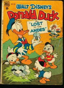DONALD DUCK-DELL FOUR COLOR COMICS #223--CARL BARKS G/VG 