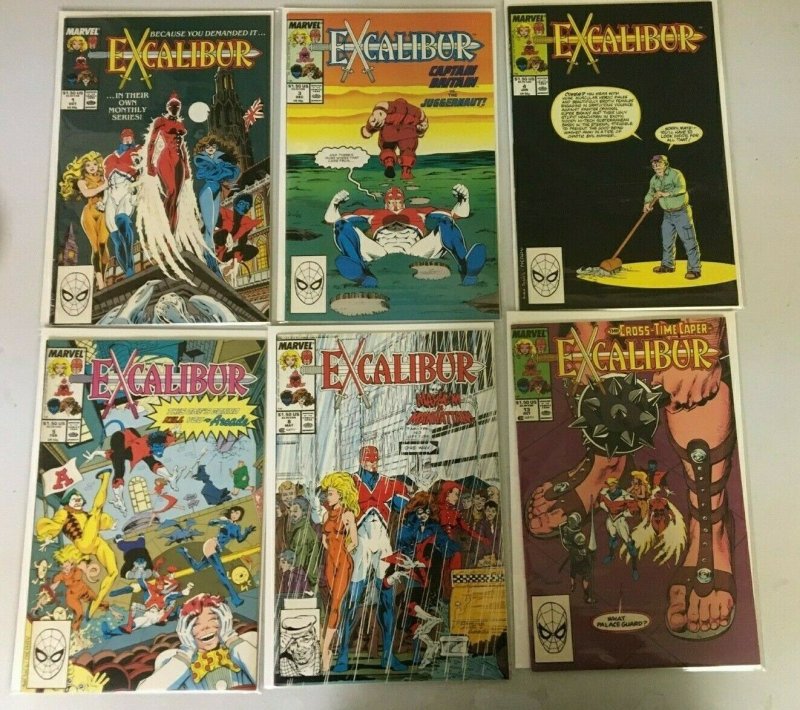 Captain Britain appearances lot 11 different issues