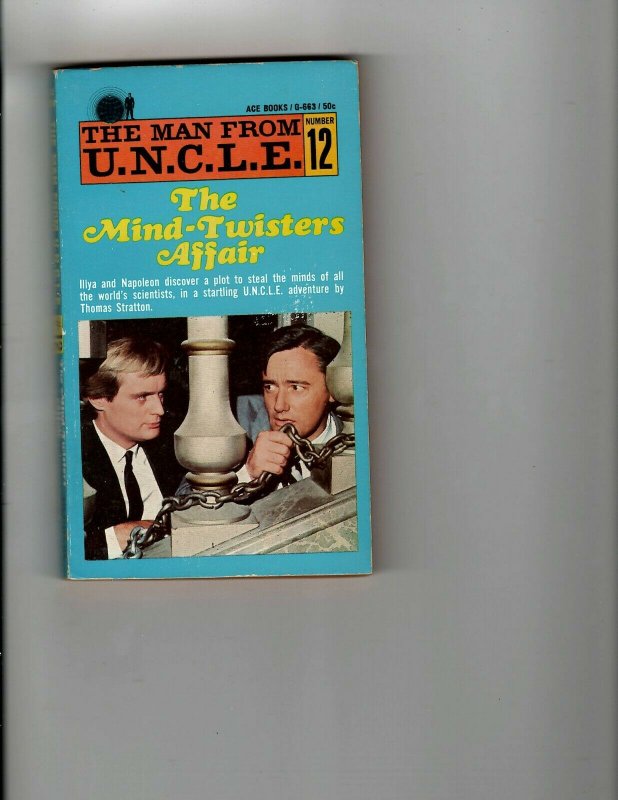 3 Books The Mind-Twisters Affair E Pluribus Unicorn Trial's End Mystery JK13