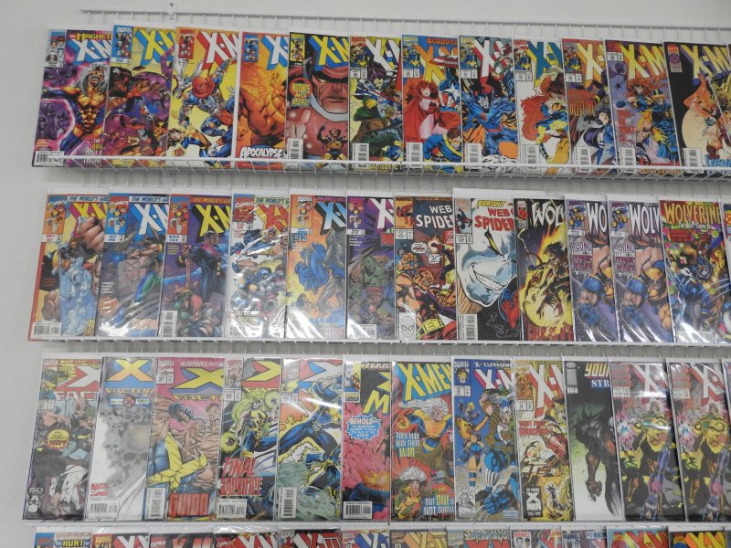 Huge Lot 120+ Comics W/ X-Men, X-Factor, Titans, +More Avg VF- Condition!