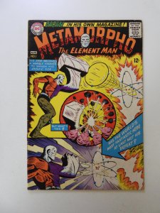 Metamorpho #1  (1965) VG+ condition top staple detached from cover
