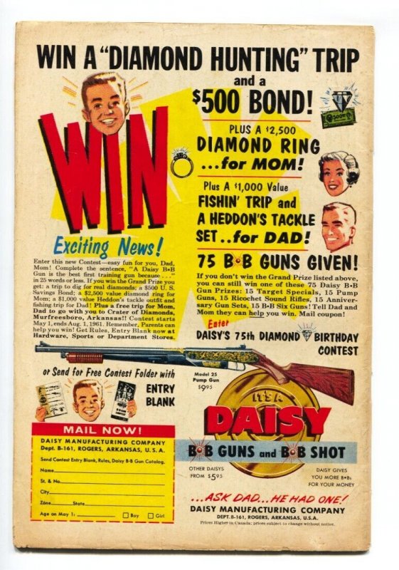 BLACKHAWK #163 1961-DC COMICS-GIANTS OF ANCIENT WORLD VG