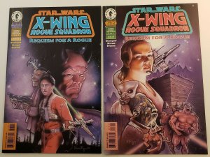 Star Wars X-Wing Squadron Requiem For A Rogue #1-4 Complete Set VF/NM Dark Horse