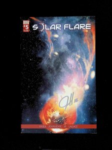 Solar Flare #5  SCOUT  Comics 2016 NM  SIGNED BY JAMES HAICK III