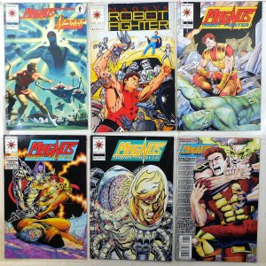 Magnus Lot 6 #9, 26, 28, 35, 46, Nexus 1 1994 Valiant Robot Fighter Comics