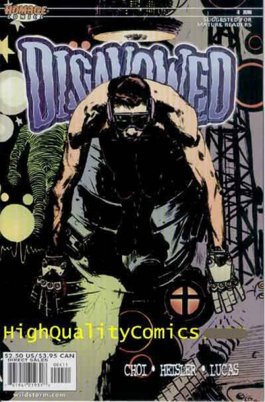 DISAVOWED #1 2 3 4 5, NM+, Murder, Choi, Detective, Intrigue, 2000