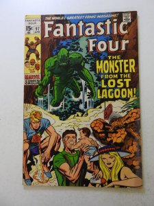 Fantastic Four #97 (1970) FN- condition stains back cover