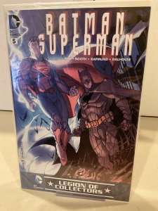 Batman/Superman #5  2013  DC Legion of Collectors Variant!
