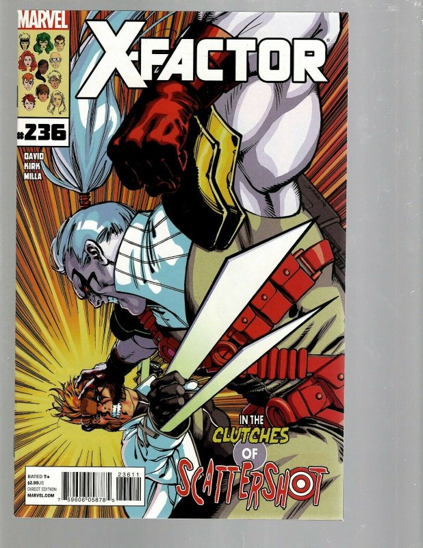 12 Marvel Comics X-Factor #1 230-237 X-Men #9 Excalibur #33 35  J446