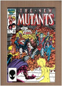 New Mutants #46 Marvel Comics 1986 Claremont, Mutant Massacre Aftermath NM- 9.2