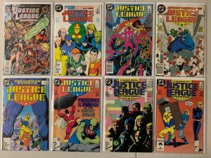 Justice League (2nd series) lot:#0-40 + ANN 43 diff 8.0 VF (1987-90)