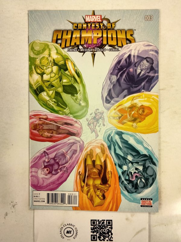 Contest of Champions  #3 NM Marvel Comic Books Avengers X-Men Defender 29 HH43