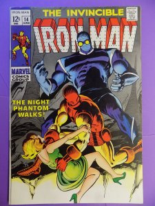 INVINCIBLE IRON MAN # 14 NICE COLOR AND PAGES HI GRADE