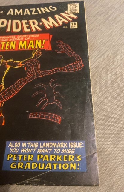 The Amazing Spider-Man #28 (1965)1st molten man see description