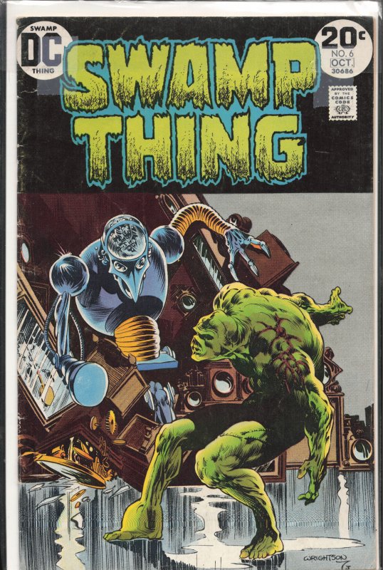 Swamp Thing #6 (1973) Swamp Thing