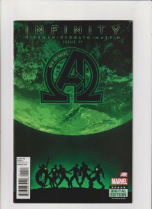 New Avengers #11 FN/VF 7.0 Marvel Comics 2013 The Black Order Thanos