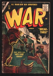 War #44 1952-Atlas-Anti-Tank Squad by Joe Maneely-Fight the Commies-WWI sto...