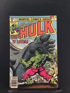 The incredible Hulk #244 (1980) Hulk