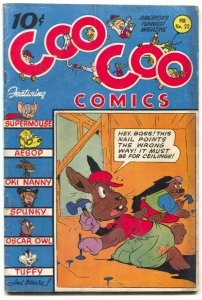 Coo Coo #22 1945- Hitler in Hell- Funny Animals Comic VG