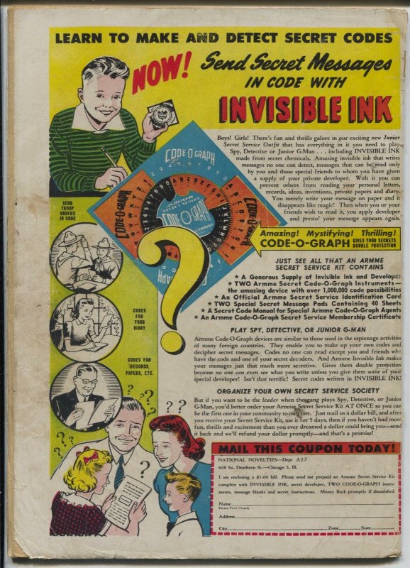 Tick Tock Tales #1 1946--vacuum cleaner cover-Golden Age FR