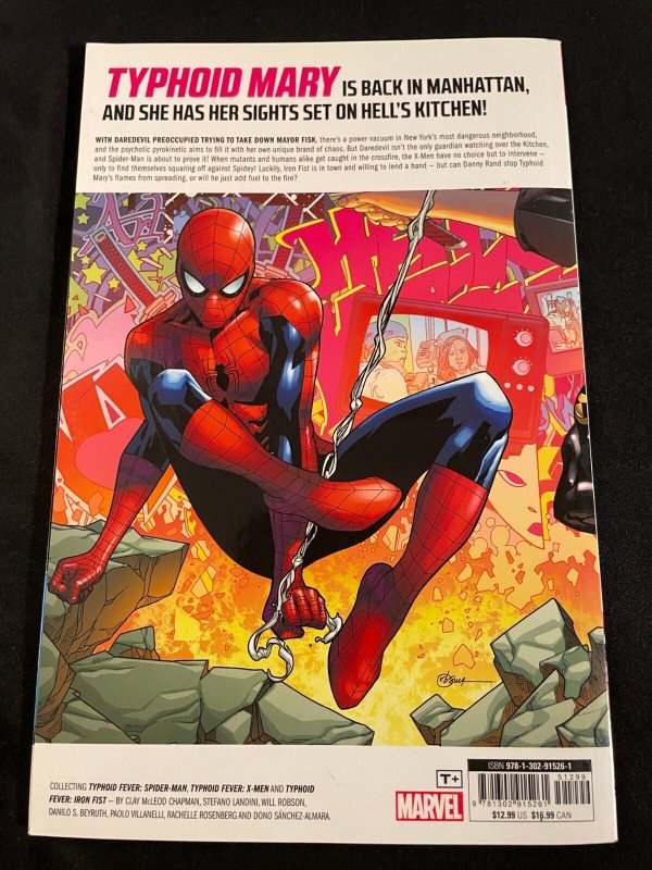 TYPHOID FEVER Marvel Trade Paperback