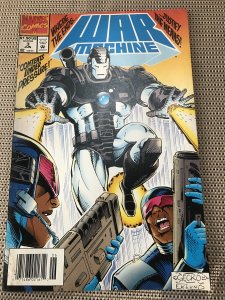 WAR MACHINE #3 Newsstand : Marvel 6/94 Fn+; early WM, hard to find