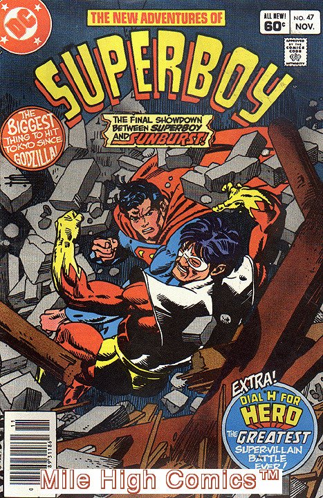 SUPERBOY  (1980 Series)  (DC) #47 NEWSSTAND Very Fine Comics Book