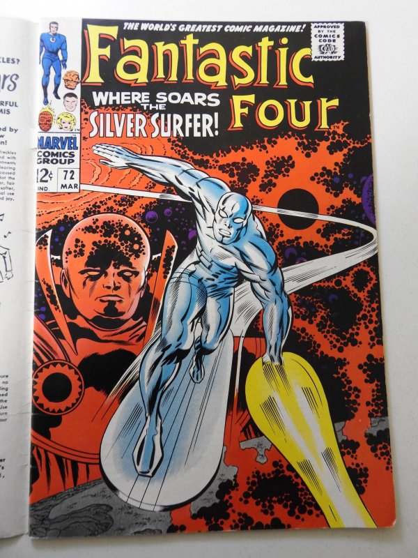 Fantastic Four #72 (1968) Double Cover GD-, GD+ Condition see description