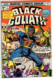 BLACK GOLIATH #1, VF, George Tuska, Superhero, 1976, more Marvel in store