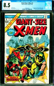 Giant-Size X-Men #1 CGC Graded 8.5 1st Appearance of the New X-Men Storm