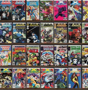 Huge Lot 130+ Comics with The Punisher, X-Factor, Solo Avengers & More!