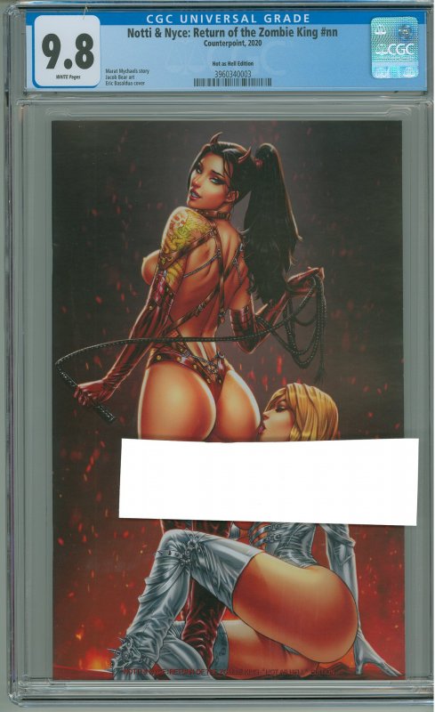 Notti & Nyce: Return of the Zombie King #nn CGC 9.8 Hot as Hell Edition!