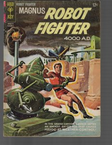 Magnus Robot Fighter #8 (Gold Key, 1965) VG/FN