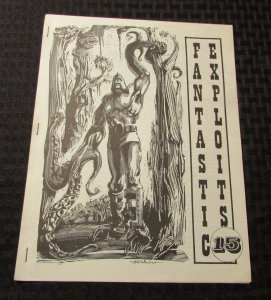 1969 FANTASTIC EXPLOITS #15 VF- Frazetta White Indian SFCA