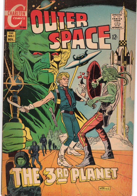 Outer Space Vol 2 Issue #1 November 1968 Steve Ditko interior art