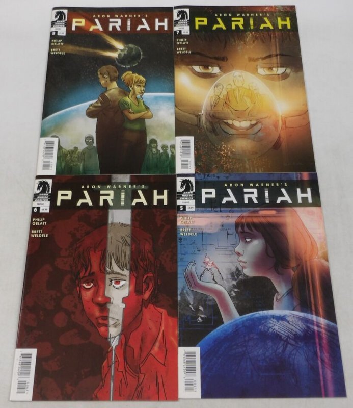 Aron Warner's Pariah #1-8 VF/NM complete series sci-fi ; Dark Horse