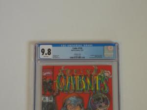 Cable #150 CGC 9.8; Liefeld lenticular cover!! Homage to New Mutants #87!!