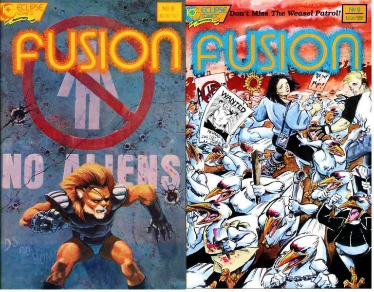 FUSION (ECLIPSE) 8-9  Spring Rolls 2-part story arc!