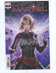 Captain Marvel 12 Yoon Incentive Variant