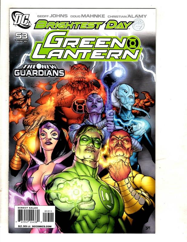 Lot Of 10 Green Lantern DC Comic Books # 53 54 55 56 57 58 59 60 61 62 CJ10