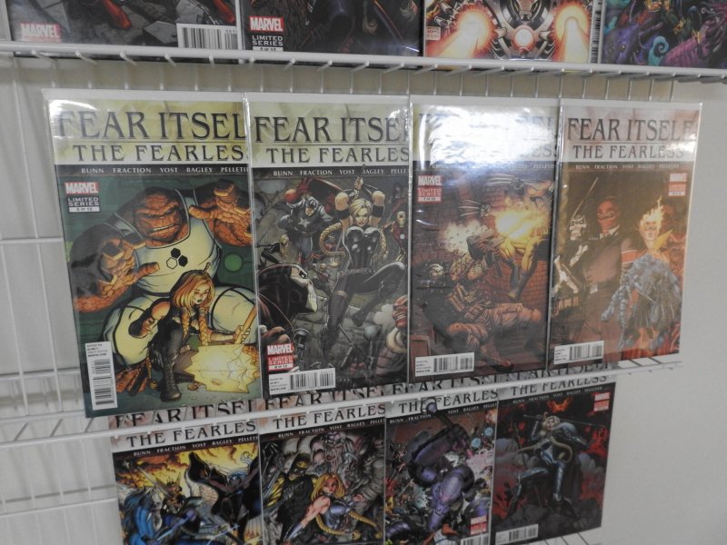 Fear Itself: The Fearless  #1-12 Complete Set! Beautiful NM- Avg Condition!