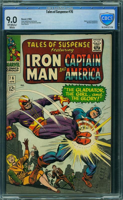 Tales of Suspense #76 (Marvel, 1966) CBCS 9.0