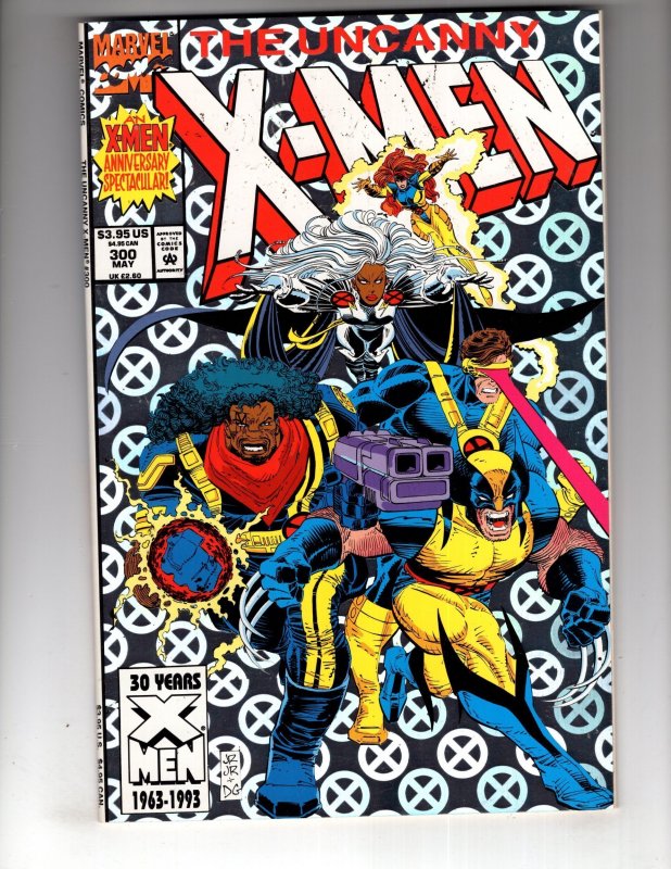 The Uncanny X-Men #300 (1993)   FOIL COVER ~ Modern MARVEL  / EC#13