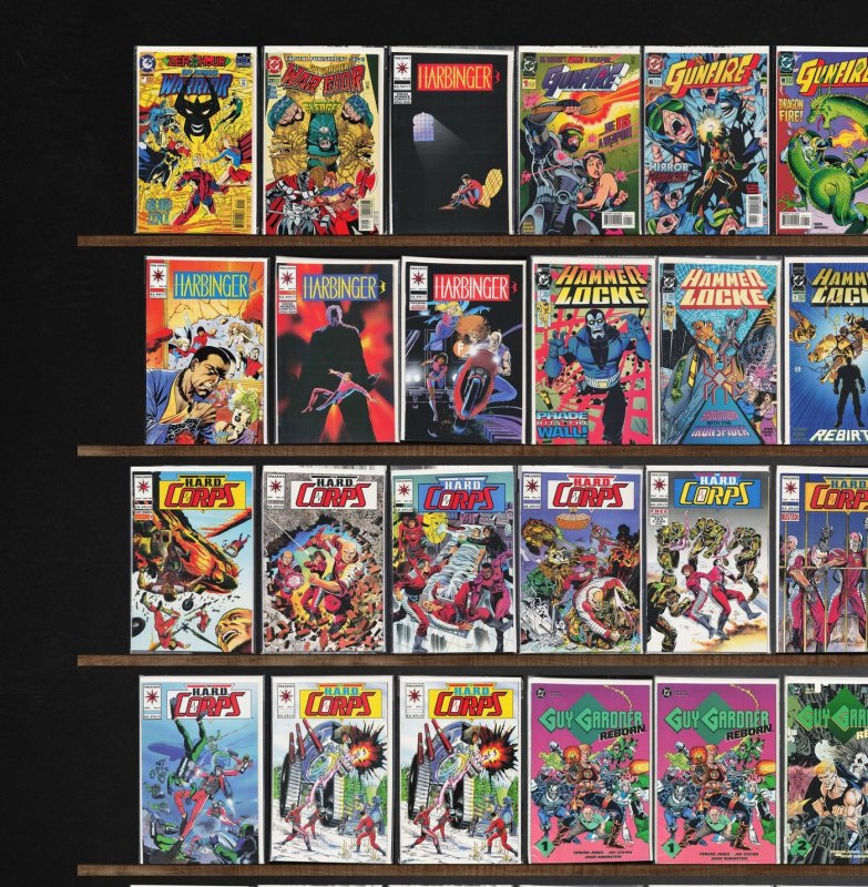 Huge Lot 150+ Comics with The H.A.R.D. Corps, Outsiders, Harbinger & More!