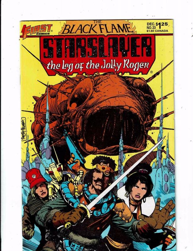 6 Starslayer The Leg of the Jolly Roger First Comic Books#21 22 23 24 25 26 WT18