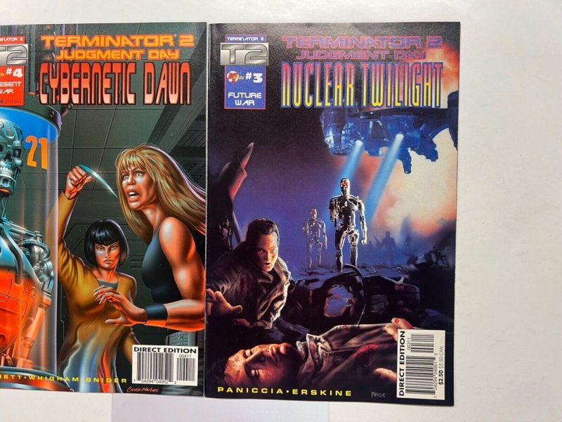 2 Terminator Judgement Day Malibu Comic Books # 3 4 94 JS45