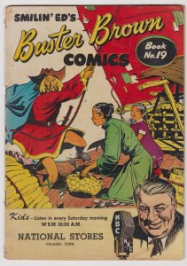 Buster Brown Comics #19 (1950) GD/VG Brown Shoe