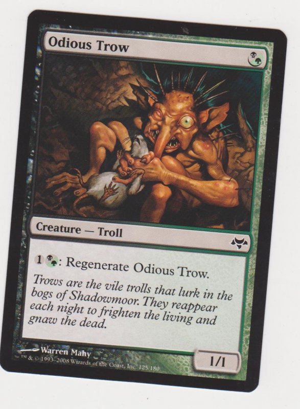 Magic the Gathering: Eventide - Odious Trow